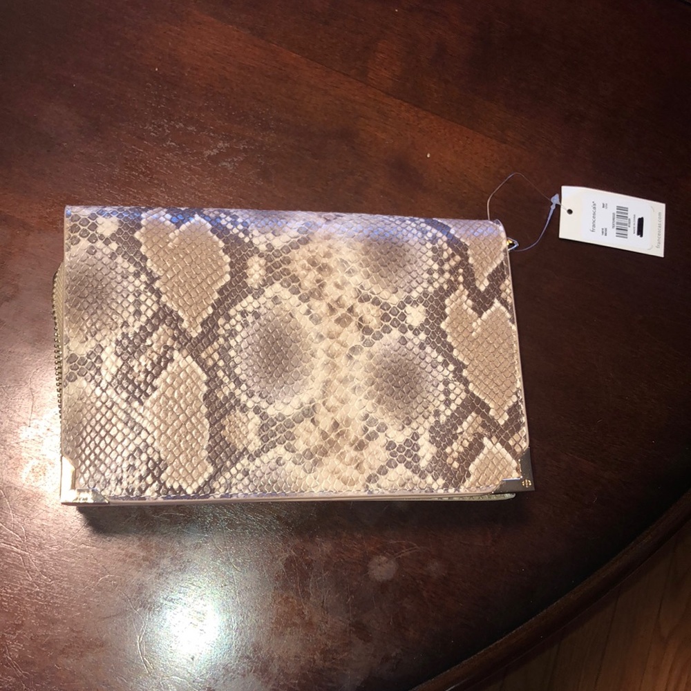 Francescas Snakeskin Bag NWT